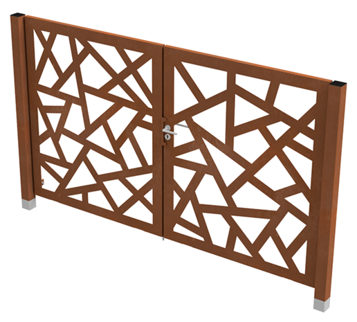 moderne design poort